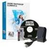 Adobe Photoshop Elements 8 Windows Bundle (Full OEM Version) w/ Digital Camera