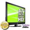 LG 47LH55 47" LCD Full HDTV - 1080p, 1920x1080, 80000:1 Dynamic, 2.4ms, 16:9, 240Hz, 4x HDMI