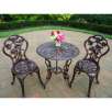 thumb 552118 Rose 3 Piece Bistro Patio Set for $88.00