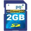 PQI 2GB Hi-Speed 60X SD Secure Digital Card