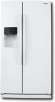 Samsung - 24.8 Cu. Ft. Side-by-Side Refrigerator with Thru-the-Door Ice and Water - White