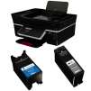 Dell V515W Printer Ink Value Bundle: 1 x V515W Printer + Single Use Standard Yield Black Cartridge & Color Cartridge