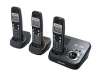 Panasonic KX-TG9333T 1.9 GHz Digital DECT 6.0 3X Handsets Expandable Digital Cordless Phone Integrated Answering Machine