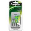 Energizer Value Charger with AA Rechargeable Batteries, 4 Batteries Included
